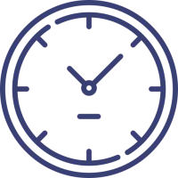 Pictogramme d'une horloge